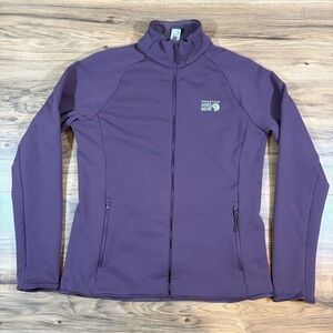 Mountain Hardwear Women Large |Purple| Polartech Soft Stretch Warm Active Jacket